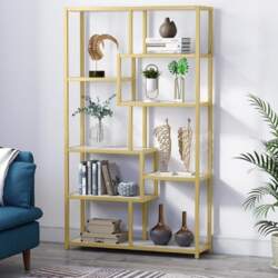 Tribesigns Bookcase, Office Shelf with 8