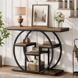 Tribesigns Console Table 105 cm, Industrial