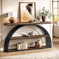 Tribesigns Console Table for Entryway, 160cm