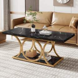 Tribesigns Rectangular Coffee Table, 120 cm