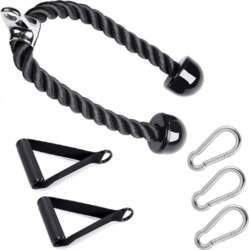 Triceps Push Down Rope Cord Pull