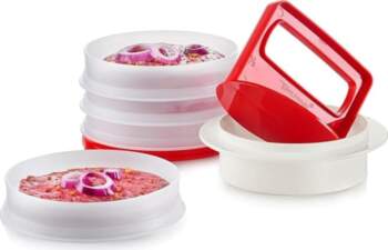Tupperware Kitchen Aid Hamburger Maker Shaper