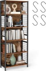 VASAGLE Bookcase, Office Shelf, Kitchen Shelf