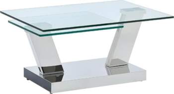 Vente-unique Oyrus Coffee Table with Rotating