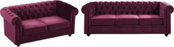 Vente-unique Sofas 3-Sitzer & 2-Sitzer -