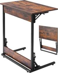 VEVOR Side Table Coffee Table Foldable
