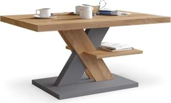 Viosimc Coffee Table Oak Retro &