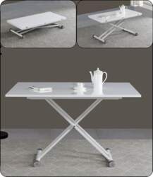 VOLERO` Convertible Space-Saving Table, Height Adjustable