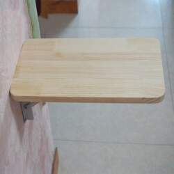 Wall Mounted Folding Desk, Wooden Workbench