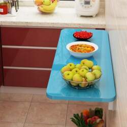 Wall Mounted Folding Table with Extendable