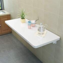 Wall Mounted Folding Table with Folding
