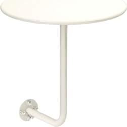 Wall-Mounted Round Bar Table, Wall Mounted