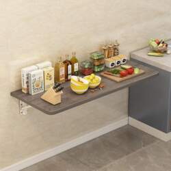 WBWAPA Folding Wall Table, Floating Desk