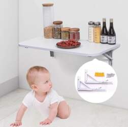WBWAPA Wall Mounted Folding Kitchen Table