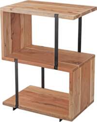 Wohnling Side Table S-Shape 45 x