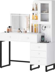 YITAHOME Dressing Table with LED Lighting