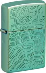 Zippo Lighter 48917 Armor® Map Design