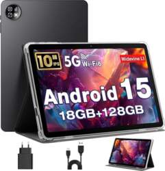 10 collu Android 15 planšetdators ar