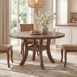 120 cm Round Dining Table Made