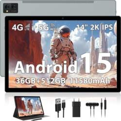 14 collu planšetdators ar Android 15