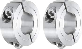 2 Pack 17mm Bore Double Split