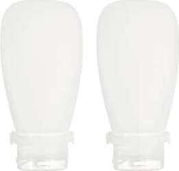 2 Pack Silicone Squeeze Bottles 3oz