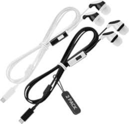 2 Pack USB C vadu austiņas