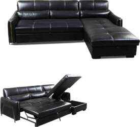 3 in 1 Compact Leather Sofa