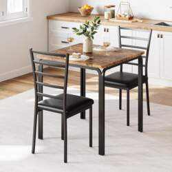 3-Piece Kitchen Table Set, Dining Table