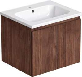 60 cm Walnut Effect Soft Close