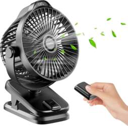 8000 mAh mini USB klipsa ventilatora