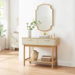 [en.casa] Ferrersp Narrow Console Table