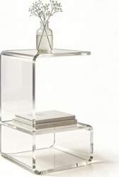 Acrylic Side Table for Bedside Table