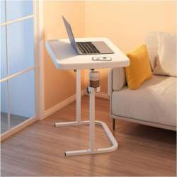 Adjustable Foldable Sofa Bedside Table with