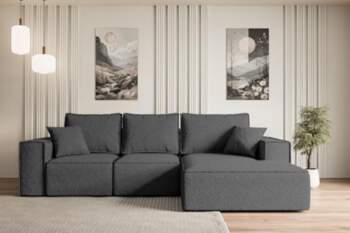ALTDECOR Serra-L-S Corner Sofa with Sleep