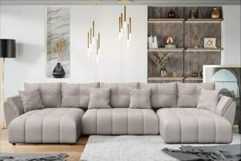 Antalya U Shape Couch with Sleep