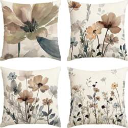 Artoid Mode Wild Flowers Leaves Geometric
