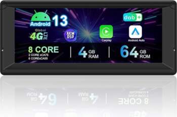 Auto radio Android 13 priekš VW