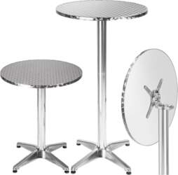 BAKAJI 2-in-1 Bar Table Foldable Height
