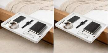 Bedside Table Shelf, Tray, Bedside Shelf