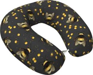 Bee ceļojuma spilvens Memory Foam kakla