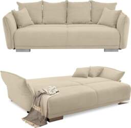 Big Sofa W242/D131/H90 cm with Sleep