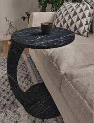 C Shape Side Table for Couch