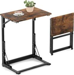 C-shaped Side Table, Laptop Table, Foldable