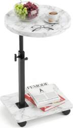 C Table Side Table Height Adjustable