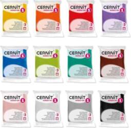 Cernit CE0900012K01C 12 bloki modelēšanas māla