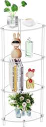 Clear Acrylic Triangle Side Table for