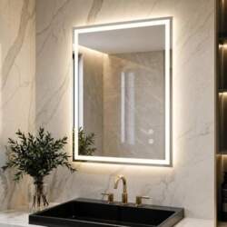 Clevich Rectangular LED Bathroom Mirror with