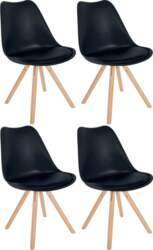 CLP Set of 4 Sofia Plastic