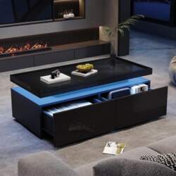 Coffee Table High Gloss 95 cm